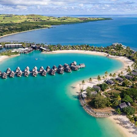 Fiji Marriott Resort Momi Bay Екстериор снимка Aerial view of the resort